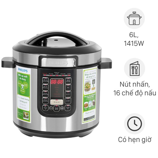 Nồi áp suất điện Philips